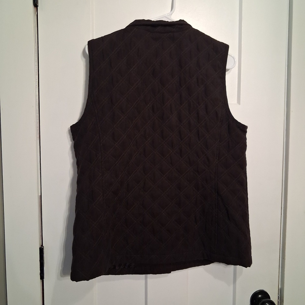 Breckenridge Womens Quilted Snap Front Vest Jacket Size Large - Picture 6 of 6